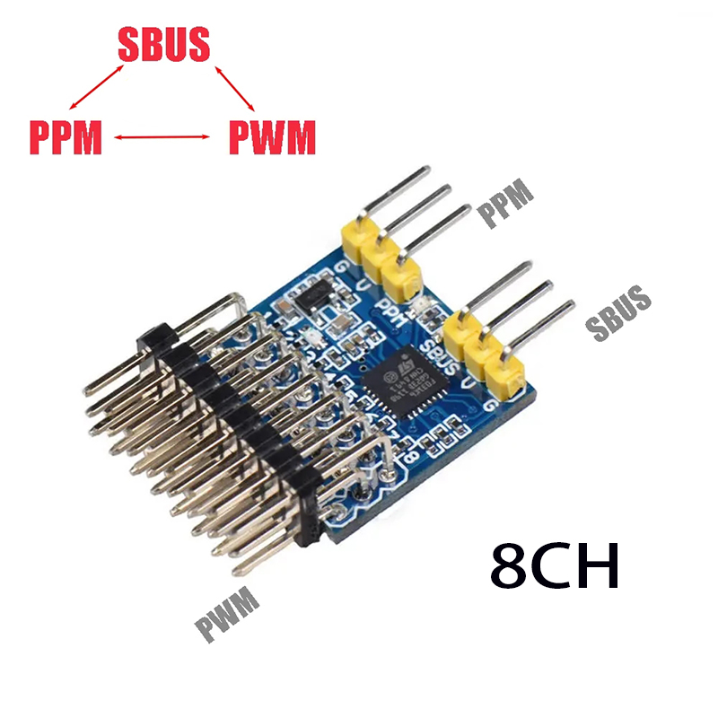 8CH PWM PPM SBUS Signal Conver - Receiver Sbus 8Ch บทวิจารณ์และราคา