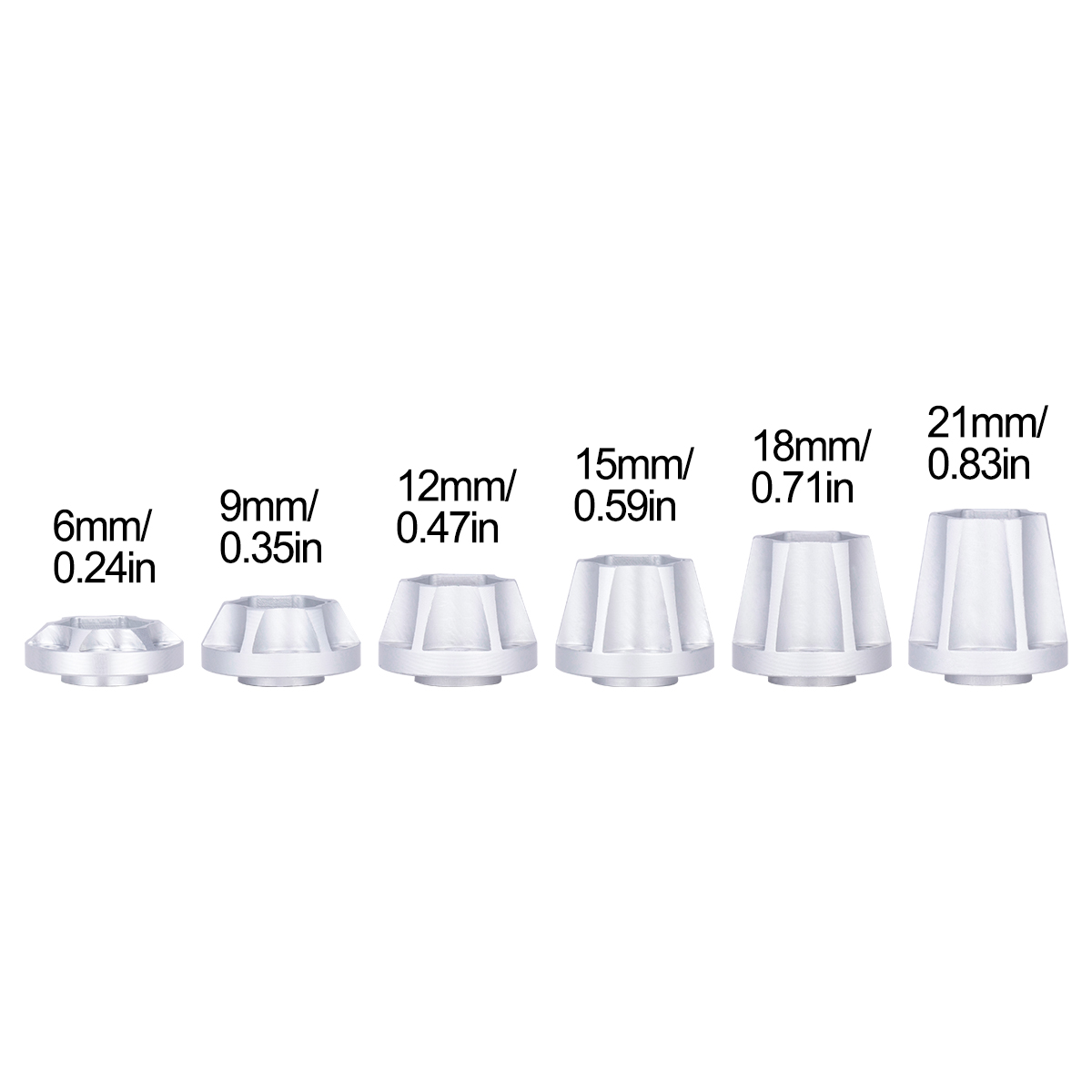 Aluminum Wheel Hex Hub 6/9/12/ - Wheel Hex Adapter บทวิจารณ์และราคา
