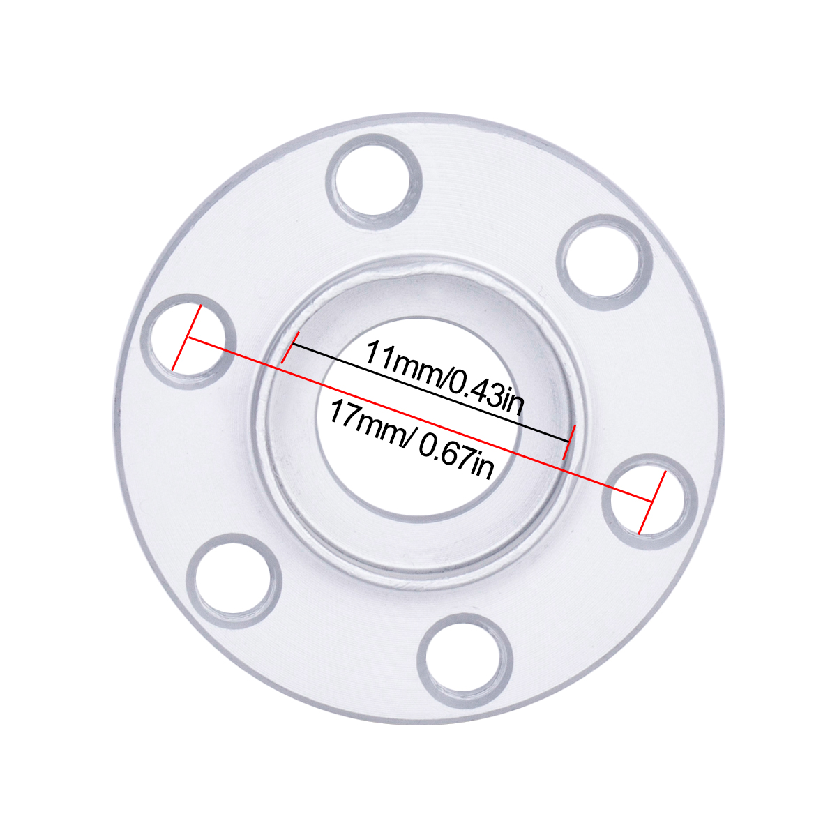 Aluminum Wheel Hex Hub 6/9/12/ - Wheel Hex Adapter บทวิจารณ์และราคา
